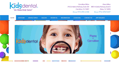 Desktop Screenshot of kidsdentalonline.com